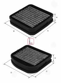 Sofima S 4141 CA Activated Carbon Cabin Filter S4141CA