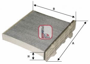 Sofima S 4147 CA Activated Carbon Cabin Filter S4147CA