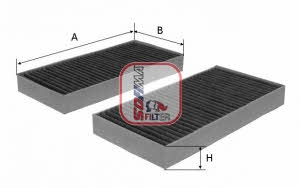 Sofima S 4153 CA Activated Carbon Cabin Filter S4153CA