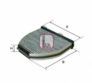 Sofima S 4163 CA Activated Carbon Cabin Filter S4163CA