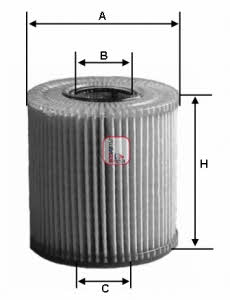 Sofima S 5106 PE Oil Filter S5106PE