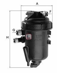 Sofima S 5112 GC Fuel filter S5112GC