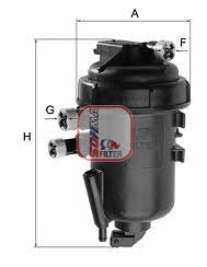 Sofima S 5144 GC Fuel filter S5144GC