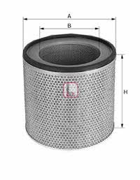 Sofima S 7033 A Air filter S7033A