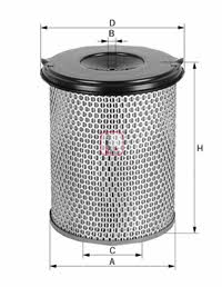 Sofima S 7281 A Air filter S7281A