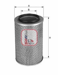 Sofima S 7287 A Air filter S7287A