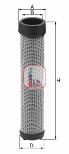 Sofima S 7430 A Air filter S7430A