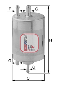 Sofima S1958B Fuel filter S1958B