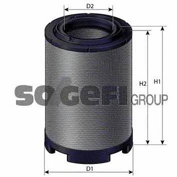 Sogefipro FLI6961 Air filter FLI6961