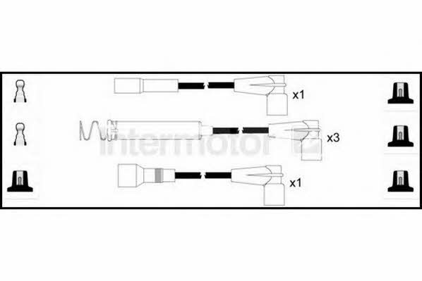 Standard 73031 Ignition lead set 73031 73031 Standard Ignition lead set