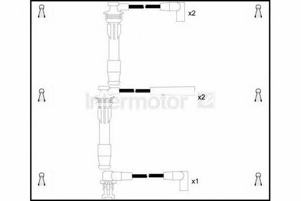 Standard 73304 Ignition cable kit 73304