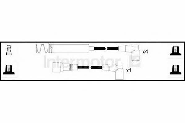Standard 73317 Ignition lead set 73317 73317 Standard Ignition lead set