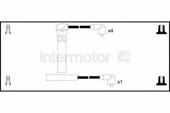 Standard 73393 Ignition cable kit 73393