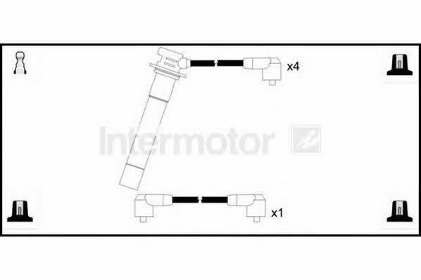 Standard 73478 Ignition cable kit 73478