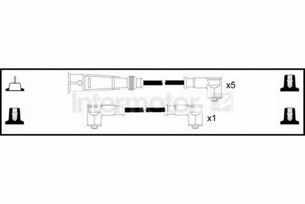 Standard 73501 Ignition cable kit 73501