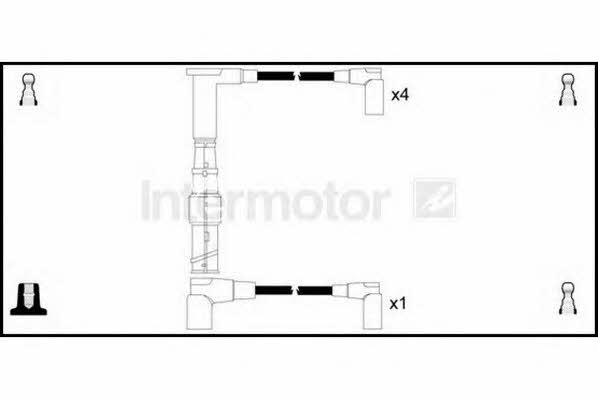 Standard 73662 Ignition cable kit 73662