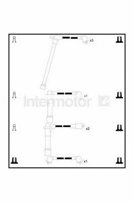Standard 73733 Ignition cable kit 73733