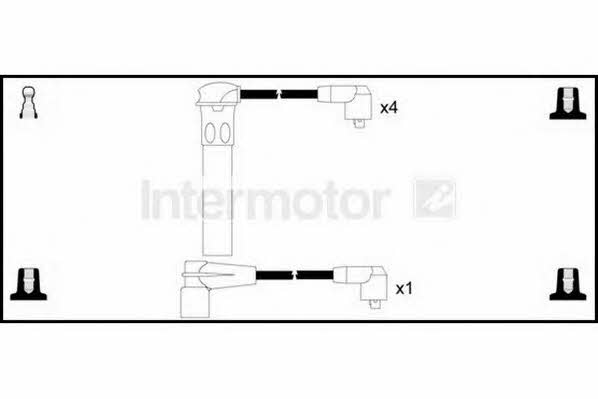Standard 73753 Ignition cable kit 73753