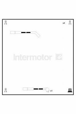 Standard 73908 Ignition cable kit 73908