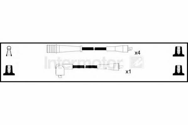 Standard 76027 Ignition cable kit 76027