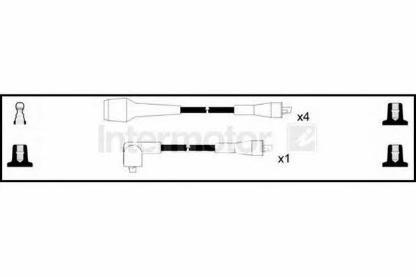 Standard 76033 Ignition cable kit 76033
