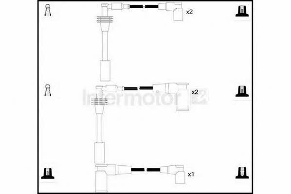 Standard 76162 Ignition cable kit 76162