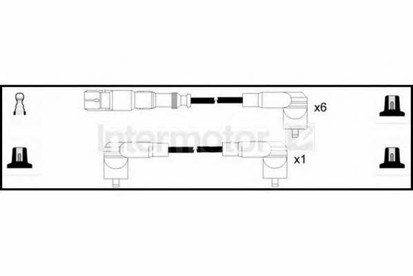 Standard 76209 Ignition cable kit 76209