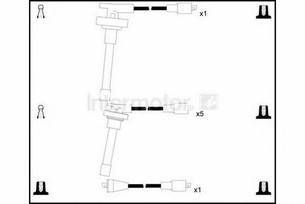 Standard 76210 Ignition cable kit 76210