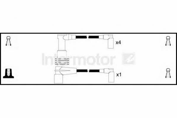 Standard 76325 Ignition cable kit 76325