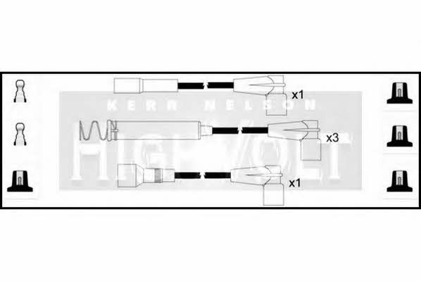 Standard OEF049 Ignition lead set OEF049 OEF049 Standard Ignition lead set