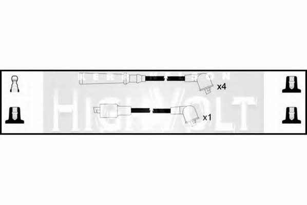 OEF404 Standard Ignition lead set