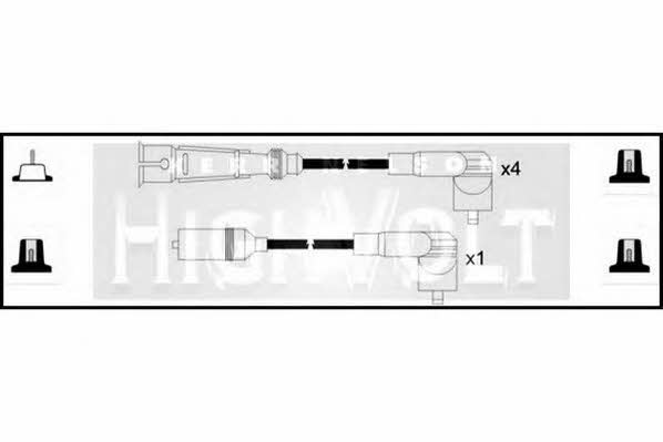 Standard OEF672 Ignition cable kit OEF672