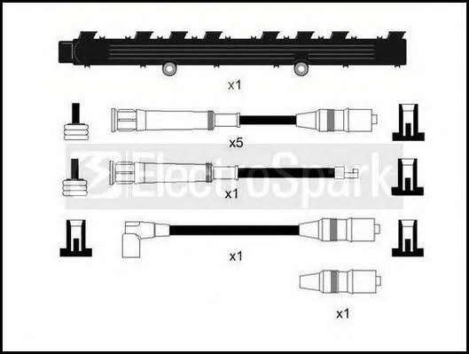 Standard OEK153T Ignition cable kit OEK153T