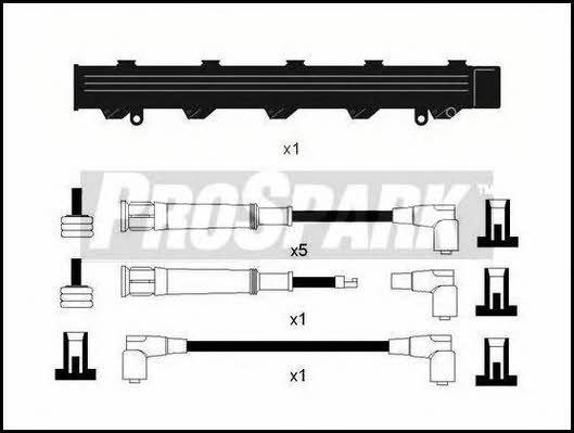 Standard OES512T Ignition cable kit OES512T