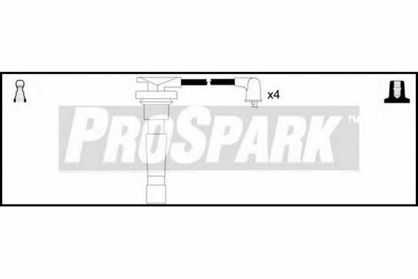 Standard OES555 Ignition cable kit OES555