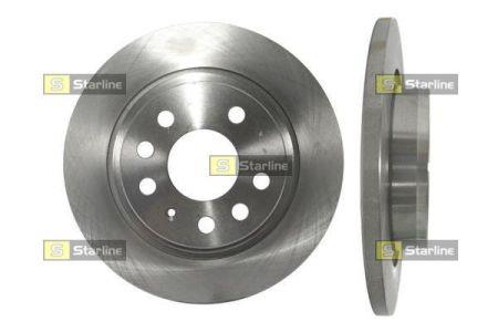 Rear brake disc, non-ventilated StarLine PB 1585