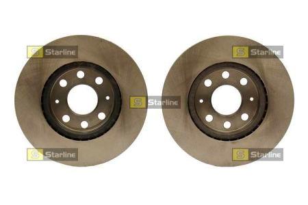 StarLine PB 20425 Front brake disc ventilated PB20425