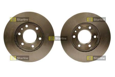 StarLine PB 20455 Front brake disc ventilated PB20455