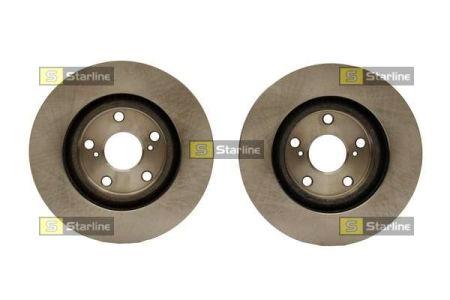 StarLine PB 20490 Ventilated disc brake, 1 pcs. PB20490
