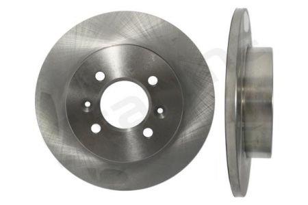 StarLine PB 1287 Rear brake disc, non-ventilated PB1287