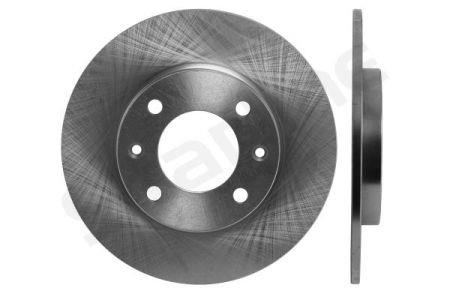StarLine PB 1281 Rear brake disc, non-ventilated PB1281