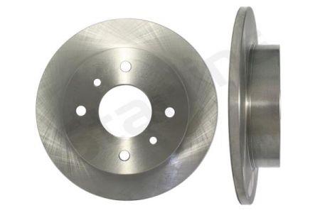 StarLine PB 1301 Rear brake disc, non-ventilated PB1301
