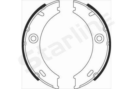 StarLine BC 07970 Parking brake shoes BC07970