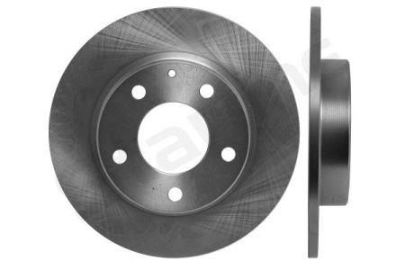 Rear brake disc, non-ventilated StarLine PB 1071