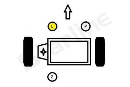 StarLine SM 0658 Gearbox mount left SM0658