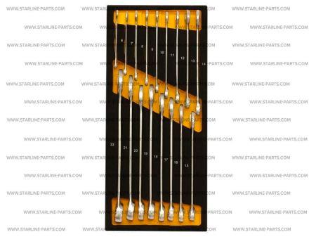 StarLine NR F1ET45 Set of combination wrenches (in the lodgment) 17 pcs NRF1ET45