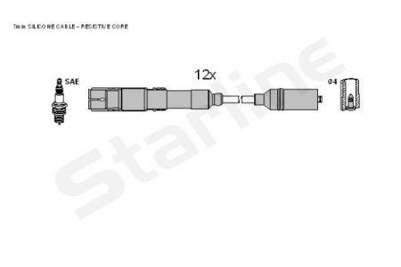 StarLine ZK 0622 Ignition cable kit ZK0622