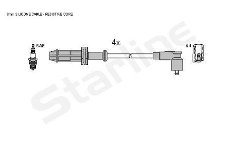 StarLine ZK 8064 Ignition cable kit ZK8064