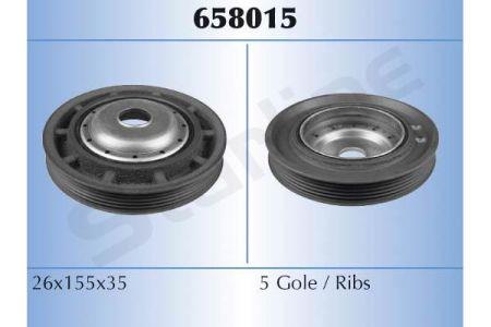 StarLine RS 658015 Pulley crankshaft RS658015