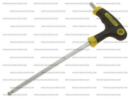 StarLine NR D1107 T-shaped hex wrench, 2 x 100 mm NRD1107